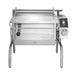 Groen BPM-40GC 40 gal. Tilt Skillet - Open Leg Base, Polished Pan, Measurement Marks, Natural Gas-cityfoodequipment.com