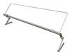 Hatco ALLIN1-60 60" Portable Food Shield - Free-Standing, Adjustable, Acrylic/Aluminum-cityfoodequipment.com