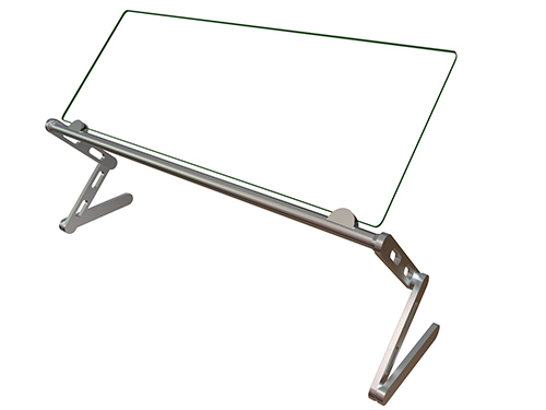 Hatco ALLIN1-36 36" Portable Food Shield - Free-Standing, Adjustable, Acrylic/Aluminum-cityfoodequipment.com