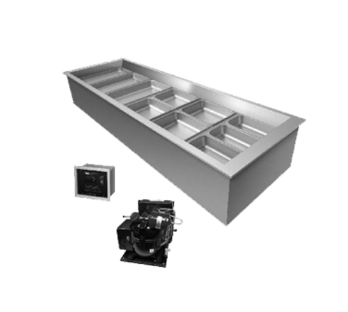 Hatco CWBR-3 45" Drop-In Refrigerator w/ (3) Pan Capacity, Remote, 120v-cityfoodequipment.com
