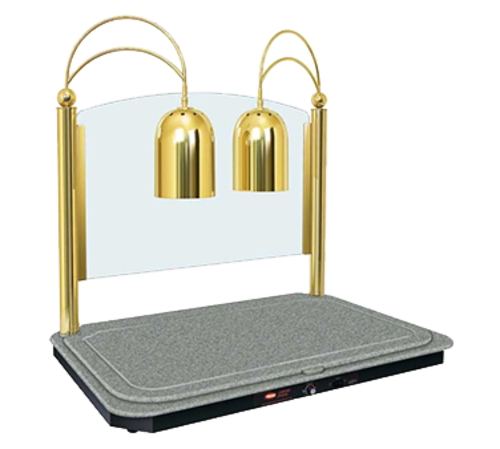 Hatco DCSB400-3624-2 Carving Station w/ 2 Heat Lamps, 36" x 24" Cutting Board-cityfoodequipment.com