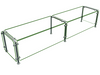 Hatco ED20-08418 Full Service Mounted Food Shield - 84" x 18" x 18", Glass/Stainless Steel-cityfoodequipment.com