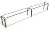 Hatco ED20-10812 Full Service Mounted Food Shield - 108" x 12" x 18", Glass/Stainless Steel-cityfoodequipment.com