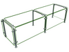 Hatco ED20-06018 Full Service Mounted Food Shield - 60" x 18" x 18", Glass/Stainless Steel-cityfoodequipment.com