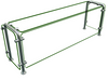 Hatco ED20-04812 Full Service Mounted Food Shield - 48" x 12" x 18", Glass/Stainless Steel-cityfoodequipment.com