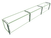Hatco EP11-10812 Full Service Mounted Food Shield - 108" x 12" x 18", Glass/Stainless Steel-cityfoodequipment.com