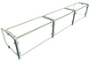 Hatco EP11-09618 Full Service Mounted Food Shield - 96" x 18" x 18", Glass/Stainless Steel-cityfoodequipment.com