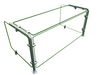 Hatco EP11-03618 Full Service Mounted Food Shield - 36" x 18" x 18", Glass/Stainless Steel-cityfoodequipment.com