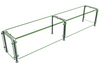 Hatco ED20-08415 Full Service Mounted Food Shield - 84" x 15" x 18", Glass/Stainless Steel-cityfoodequipment.com