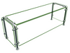 Hatco ED20-04815 Full Service Mounted Food Shield - 48" x 15" x 18", Glass/Stainless Steel-cityfoodequipment.com