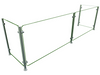 Hatco EP5-84 Full Service Mounted Food Shield - 84" x 18" x 25", Glass/Stainless Steel-cityfoodequipment.com