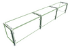 Hatco EP11-09612 Full Service Mounted Food Shield - 96" x 12" x 18", Glass/Stainless Steel-cityfoodequipment.com