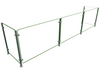 Hatco EP5-108 Full Service Mounted Food Shield - 108" x 18" x 25", Glass/Stainless Steel-cityfoodequipment.com