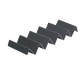 Hatco FHS5BAG 5 Pleat Hardcoated Fry Bag Ribbon, 11 1/4 W x 5 D x 1 7/8" H-cityfoodequipment.com