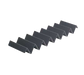Hatco FHS7BAG 7 Pleat Hardcoated Fry Bag Ribbon, 17 7/8 W x 5 D x 1 7/8" H-cityfoodequipment.com