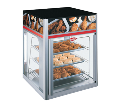 Hatco FSD-2X 22 21/50" Heated Pizza Merchandiser w/ 3 Levels, 120v-cityfoodequipment.com