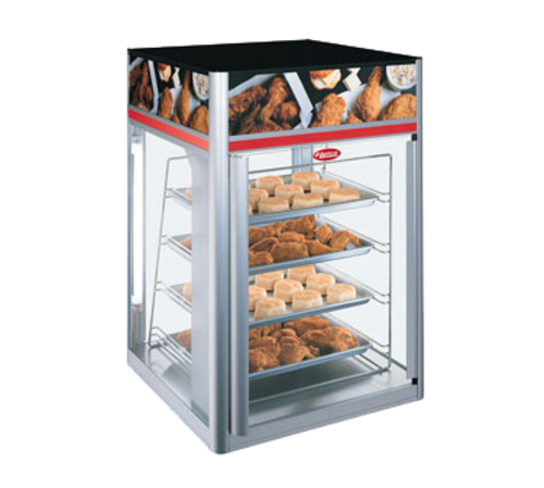 Hatco FSDT-2X 22 21/50" Heated Pizza Merchandiser w/ 4 Levels, 120v-cityfoodequipment.com