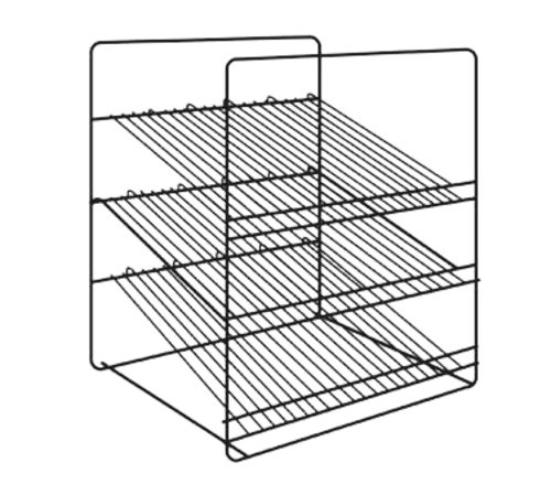 Hatco FSDT3SAR 3 Shelf Angle Display Rack for FSDT Holding & Display Cabinets-cityfoodequipment.com