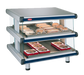 Hatco GR2SDS-24D 30 1/4" Self Service Countertop Heated Display Shelf - (2) Shelves, 120v-cityfoodequipment.com