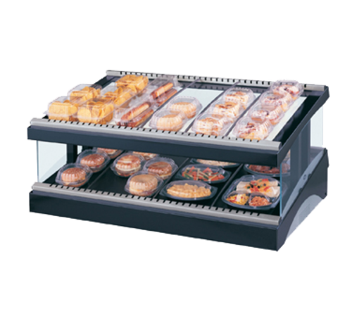 Hatco GR3SDS-27 27 9/50" Self Service Countertop Heated Display Shelf - (2) Shelves, 120v-cityfoodequipment.com