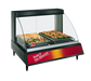 Hatco GRCD-2P 32 1/2" Full Service Countertop Heated Display Case - (1) Shelf, 120v-cityfoodequipment.com