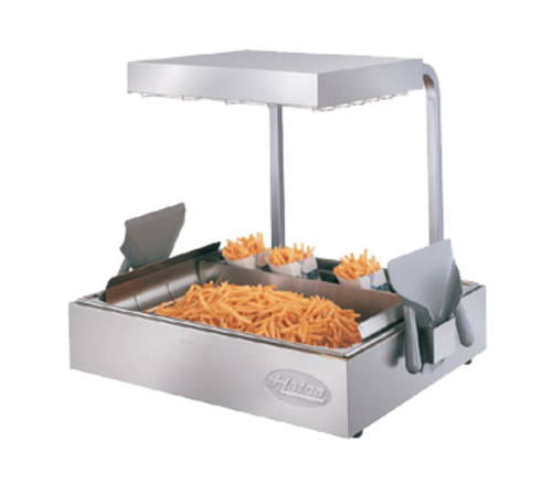 Hatco GRFHS-PT16 21 5/8" GloRay® Countertop Fry Holding Station - Rod Type, Pass Thru, 120v-cityfoodequipment.com
