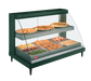 Hatco GRCDH-3PD 45 1/2" Full Service Countertop Heated Display Case - (2) Shelves, 120v-cityfoodequipment.com