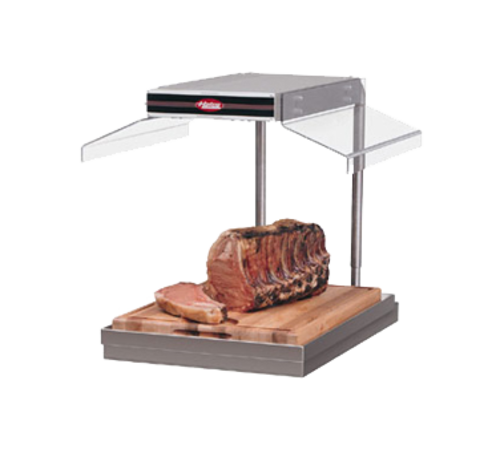 Hatco GRCSCL-24 Carving Station W/Heat Lamps, Right Side Breath Protector, Heated Base, 990W-cityfoodequipment.com