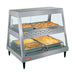Hatco GRHD-2PD 32 1/2" Full Service Countertop Heated Display Case - (2) Shelves, 120v-cityfoodequipment.com