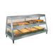 Hatco GRHD-4P 58 1/2" Full Service Countertop Heated Display Case - (1) Shelf, 120v-cityfoodequipment.com