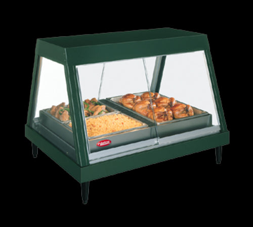 Hatco GRHDH-3P 45 1/2" Full Service Countertop Heated Display Case - (1) Shelf, 120v-cityfoodequipment.com