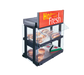 Hatco GRHW-1SGD Mini-Merchandising Warmer, Heated Glass-Shelf & Breath Protector-cityfoodequipment.com
