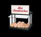 Hatco GRHW-1SGS Glo-Ray Display Warmer, Slanted Heated Base, Sneeze Guard, 820 Watts-cityfoodequipment.com