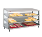 Hatco GRPWS-4818T 47 7/8" Heated Pizza Merchandiser w/ 3 Levels, 120v-cityfoodequipment.com
