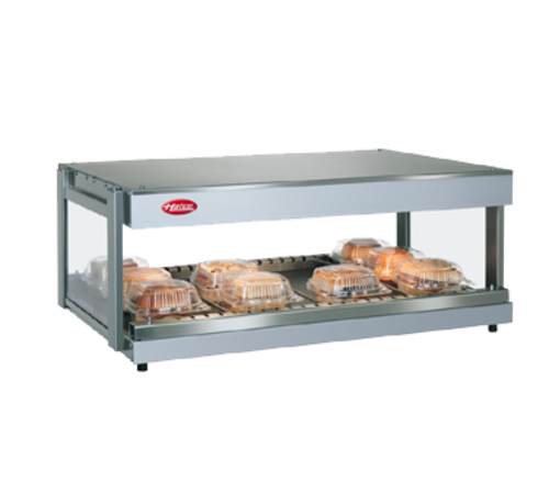 Hatco GRSDH-30 30" Self Service Countertop Heated Display Shelf - (1) Shelf, 120v-cityfoodequipment.com