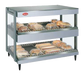 Hatco GRSDH-36D 36" Self Service Countertop Heated Display Shelf - (2) Shelves, 120v-cityfoodequipment.com