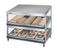 Hatco GRSDS-52D 52" Self Service Countertop Heated Display Shelf - (2) Shelves, 120v-cityfoodequipment.com