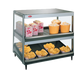 Hatco GRSDS/H-41D 41" Self Service Countertop Heated Display Shelf - (2) Shelves, 120v-cityfoodequipment.com