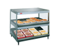 Hatco GRSDS/H-41DHW 41" Self Service Countertop Heated Display Shelf - (2) Shelves, 208v/1ph-cityfoodequipment.com