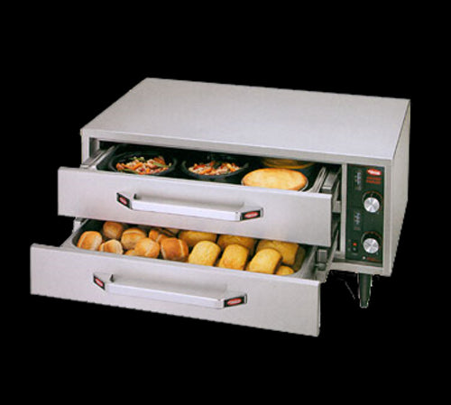 Hatco HDW-1R2 28.88"W Freestanding Warming Drawer w/ (2) 21.5" Compartments, 120v-cityfoodequipment.com