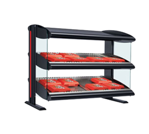 Hatco HZMH-54D 57 9/10" Self Service Countertop Heated Display Shelf - (2) Shelves, 120v/208v/1ph-cityfoodequipment.com
