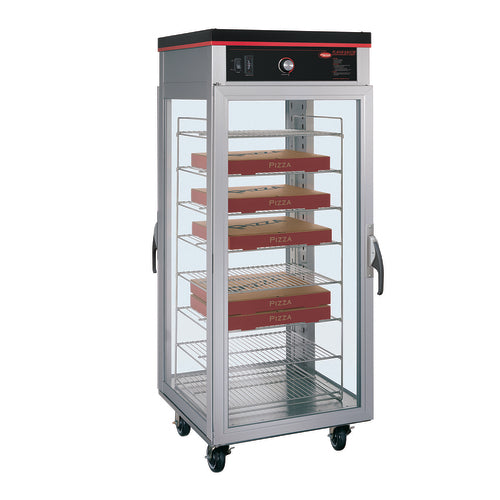 Hatco PFST-2X Full Height Pass Thru Pizza Holding Cabinet w/ (16) Pizza Box Capacity, 120v-cityfoodequipment.com