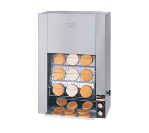 Hatco TK-155B Vertical Toaster - 1500 Slices/hr w/ 1 1/4" Product Opening, 208v/1ph-cityfoodequipment.com