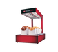 Hatco UGFFL-120-T-QS 12 3/8" UltraGlo™ Portable Fry Warmer Dump Station - Rod Type, 120v-cityfoodequipment.com