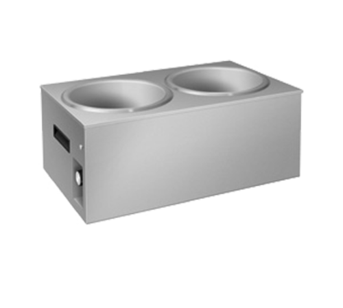 Hatco SW2-11QT (2) 11 qt Countertop Soup Warmer w/ Infinite Controls, 120v-cityfoodequipment.com