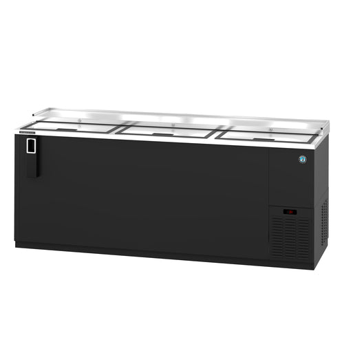 Hoshizaki CC80 80" Forced Air Bottle Cooler - Holds (1150) 12 oz Bottles, Lid Locks, 115v-cityfoodequipment.com