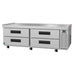 Hoshizaki CR72A 72 1/2" Steelheart Series Chef Base w/ (4) Drawers - 115v-cityfoodequipment.com
