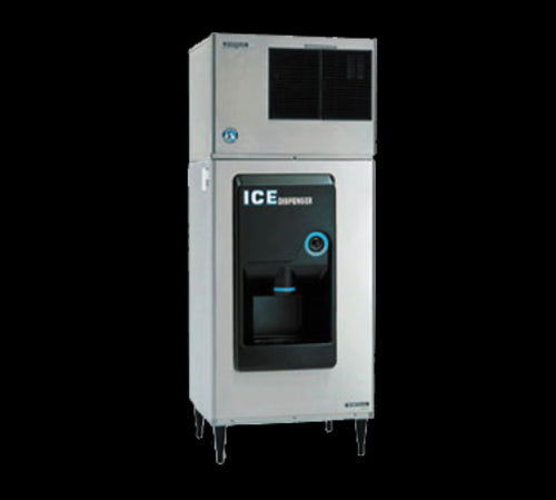 Hoshizaki DB-200H Floor Model Cube Ice Dispenser - 200 lb Storage, Bucket Fill, 115v-cityfoodequipment.com
