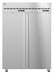 Hoshizaki DT2A-FS 55" Steelheart Series Two Section Commercial Combo Refrigerator Freezer - Solid Doors, Dual Temp, 11-cityfoodequipment.com