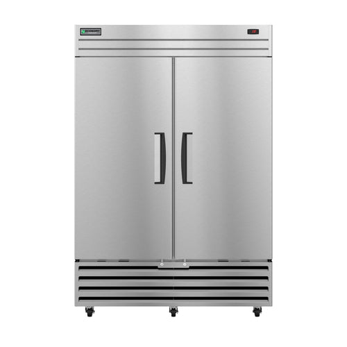 Hoshizaki EF2A-FS 54 3/8" Economy Series Two Section Reach In Freezer, (2) Left/Right Hinge Solid Doors, 115v-cityfoodequipment.com